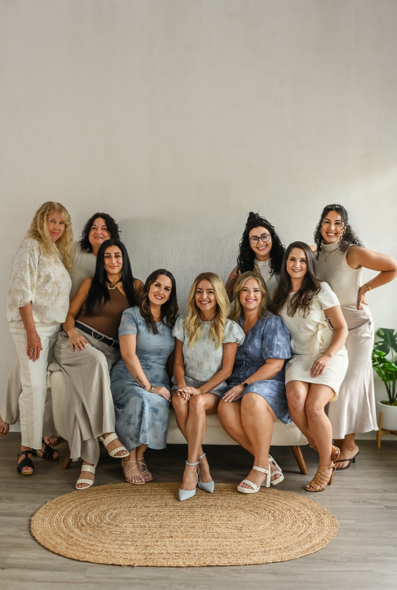 Opal Day Spa Team in Black Scrubs